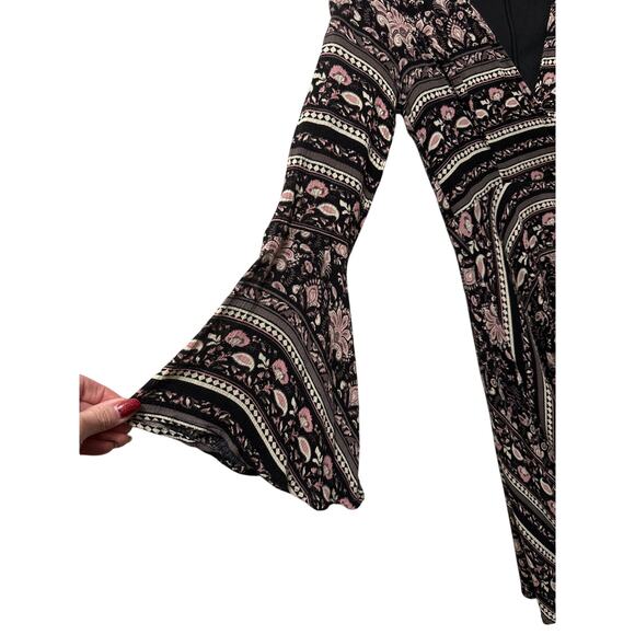 Altar’d State Tunic/Dress Small with Bell Sleeves - Picture 3 of 5